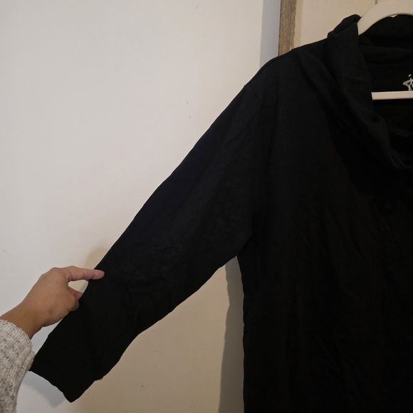 ⭐️40% Off⭐️ Just My Size French Terry Cowl Neck Plus Size Tunic - Picture 9 of 11